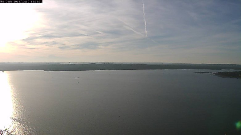 Lake Travis webcam, December 10, 2015 3:45 PM CT