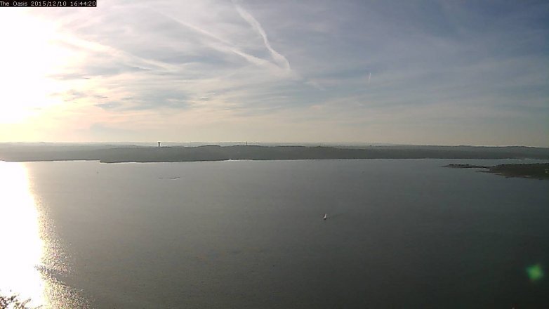 Lake Travis webcam, December 10, 2015 3:50 PM CT