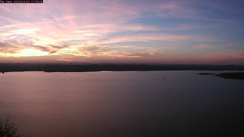 Lake Travis webcam, December 10, 2015 4:50 PM CT