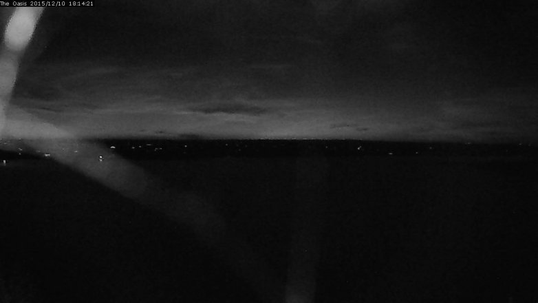 Lake Travis webcam, December 10, 2015 5:20 PM CT