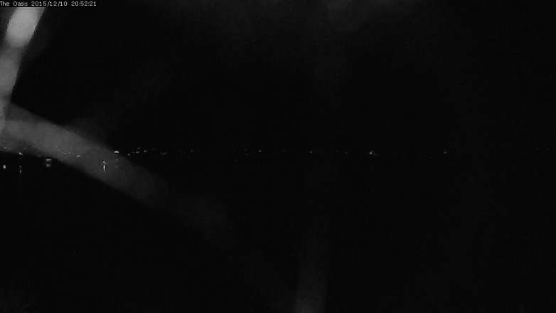 Lake Travis webcam, December 10, 2015 8:00 PM CT