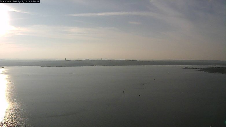 Lake Travis webcam, December 11, 2015 3:35 PM CT
