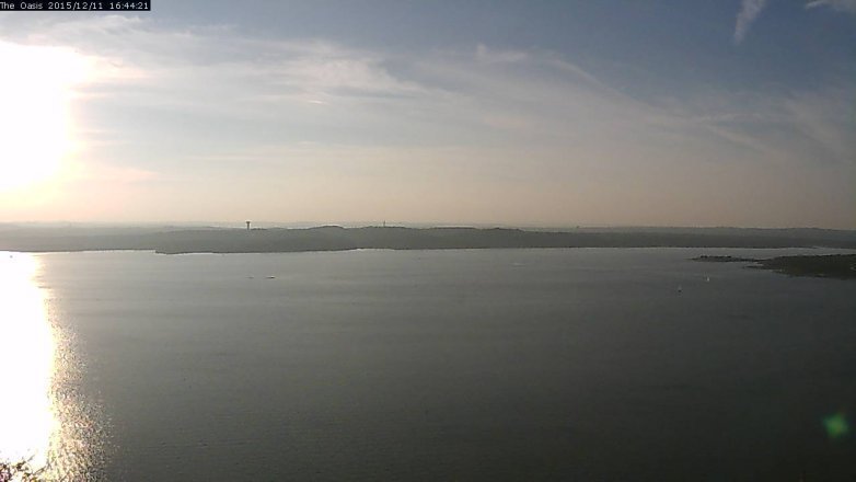 Lake Travis webcam, December 11, 2015 3:50 PM CT