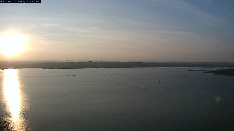 Lake Travis webcam, December 11, 2015 4:15 PM CT