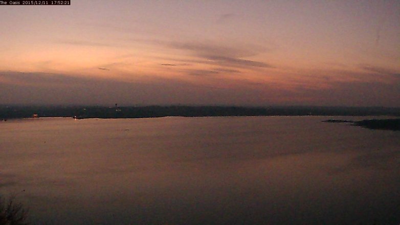 Lake Travis webcam, December 11, 2015 5:00 PM CT