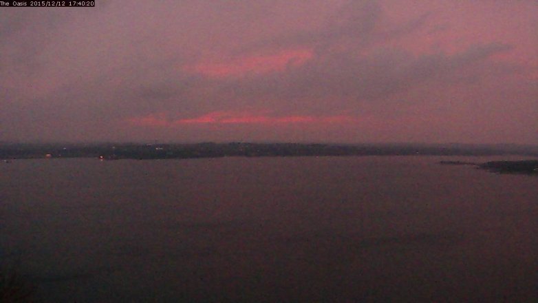 Lake Travis webcam, December 12, 2015 4:45 PM CT