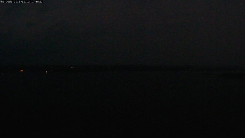 Lake Travis webcam, December 12, 2015 4:55 PM CT