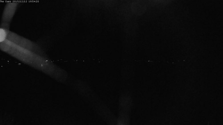 Lake Travis webcam, December 12, 2015 7:00 PM CT