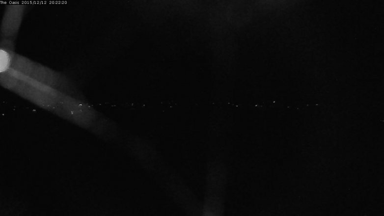 Lake Travis webcam, December 12, 2015 7:30 PM CT