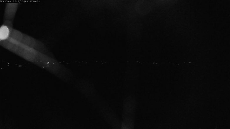 Lake Travis webcam, December 12, 2015 9:10 PM CT