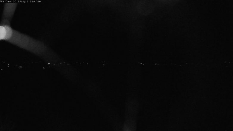Lake Travis webcam, December 12, 2015 9:50 PM CT