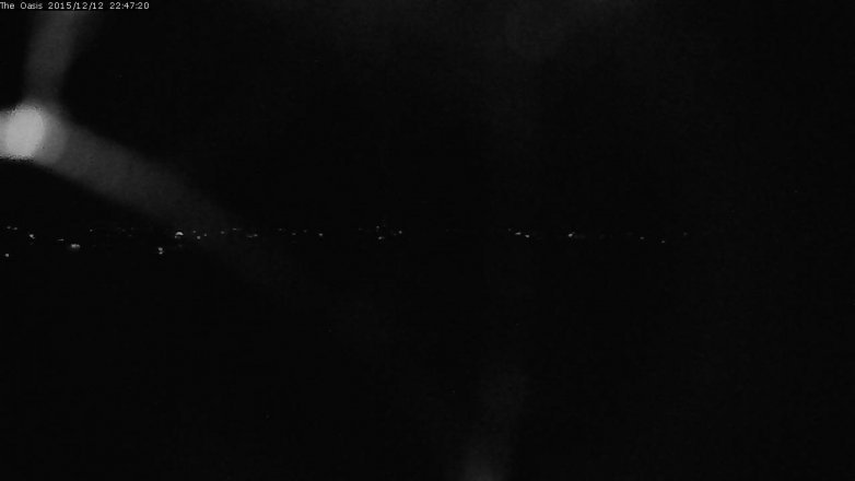 Lake Travis webcam, December 12, 2015 9:55 PM CT