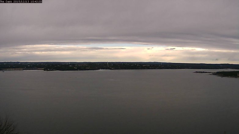 Lake Travis webcam, December 13, 2015 9:50 AM CT