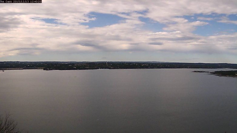 Lake Travis webcam, December 13, 2015 11:45 AM CT