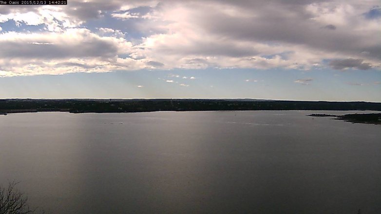 Lake Travis webcam, December 13, 2015 1:50 PM CT