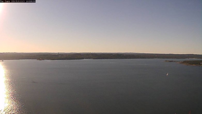 Lake Travis webcam, December 13, 2015 3:15 PM CT