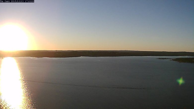 Lake Travis webcam, December 13, 2015 4:15 PM CT