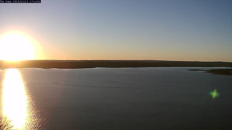 Lake Travis webcam, December 13, 2015 4:20 PM CT