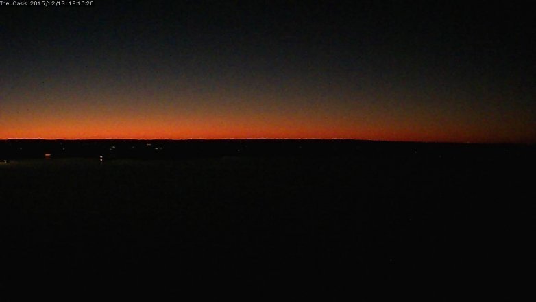 Lake Travis webcam, December 13, 2015 5:15 PM CT