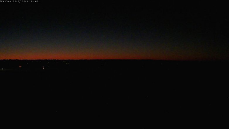 Lake Travis webcam, December 13, 2015 5:20 PM CT
