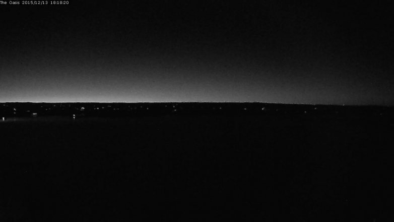 Lake Travis webcam, December 13, 2015 5:25 PM CT