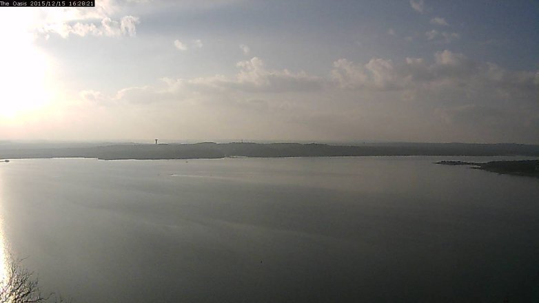 Lake Travis webcam, December 15, 2015 3:35 PM CT