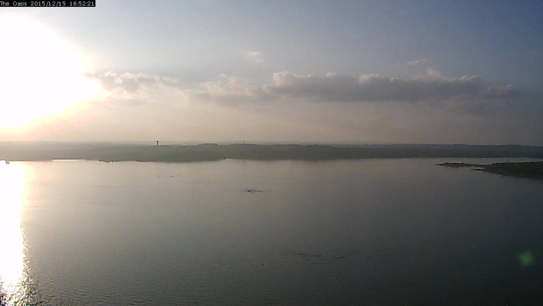 Lake Travis webcam, December 15, 2015 4:00 PM CT