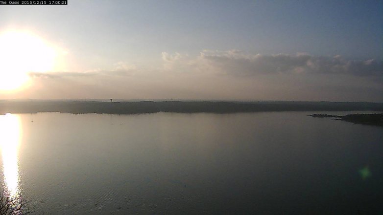 Lake Travis webcam, December 15, 2015 4:05 PM CT