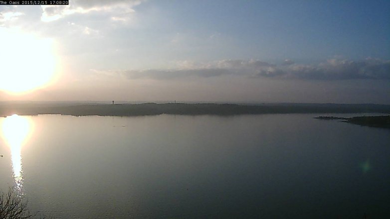Lake Travis webcam, December 15, 2015 4:15 PM CT