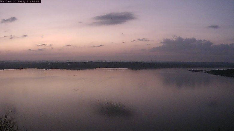 Lake Travis webcam, December 15, 2015 5:00 PM CT