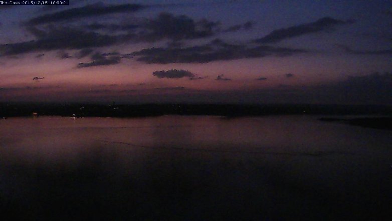 Lake Travis webcam, December 15, 2015 5:05 PM CT