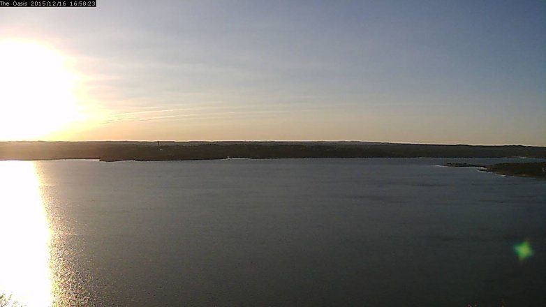 Lake Travis webcam, December 16, 2015 4:05 PM CT