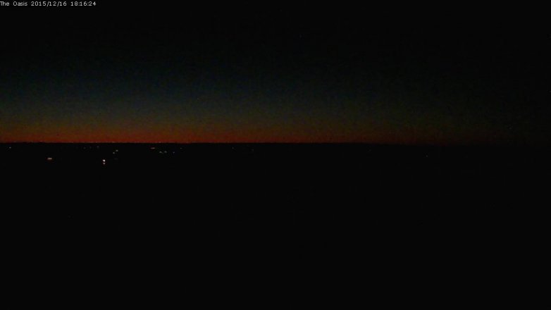 Lake Travis webcam, December 16, 2015 5:25 PM CT