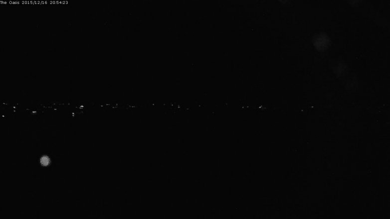 Lake Travis webcam, December 16, 2015 8:00 PM CT