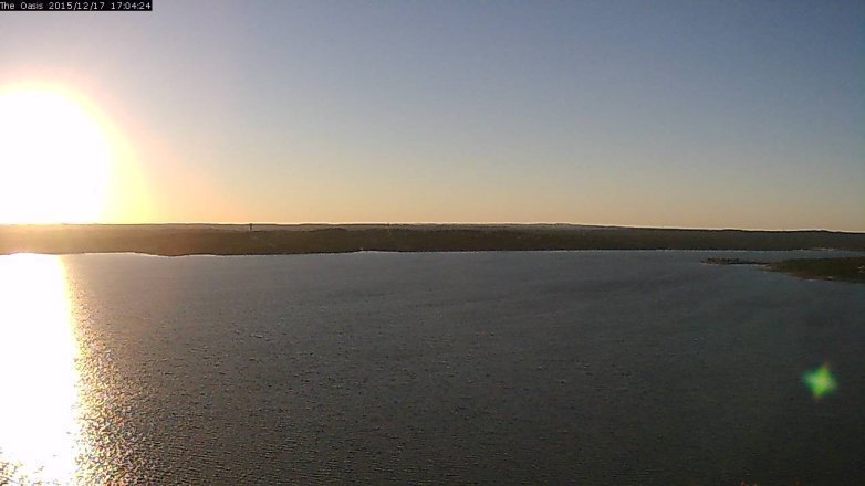 Lake Travis webcam, December 17, 2015 4:10 PM CT