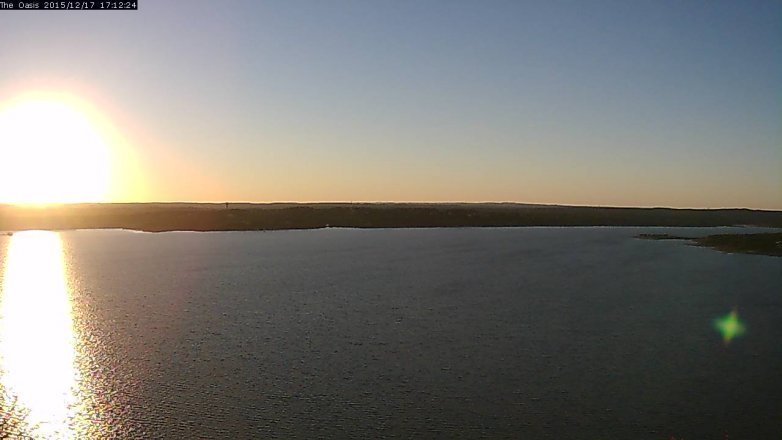 Lake Travis webcam, December 17, 2015 4:20 PM CT