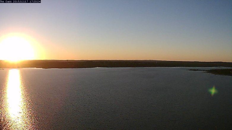Lake Travis webcam, December 17, 2015 4:25 PM CT