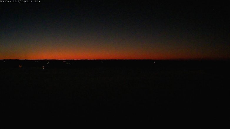 Lake Travis webcam, December 17, 2015 5:20 PM CT