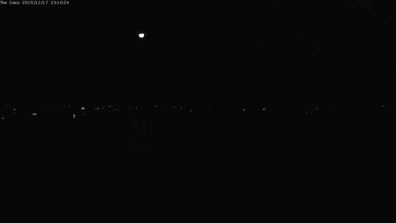 Lake Travis webcam, December 17, 2015 10:15 PM CT
