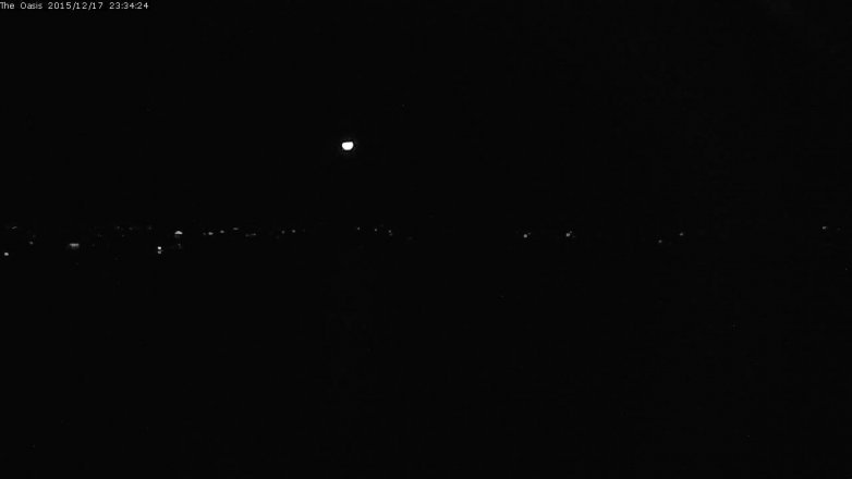 Lake Travis webcam, December 17, 2015 10:40 PM CT