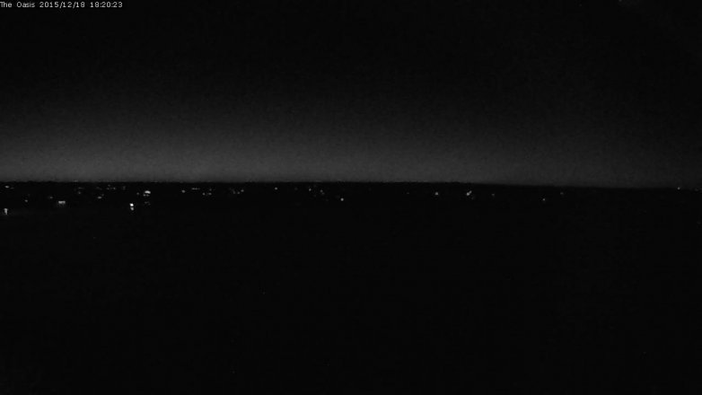 Lake Travis webcam, December 18, 2015 5:25 PM CT
