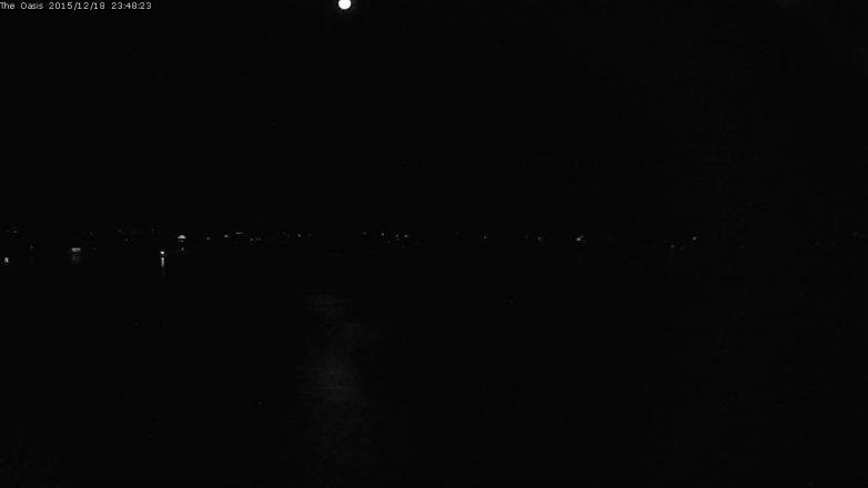 Lake Travis webcam, December 18, 2015 10:55 PM CT