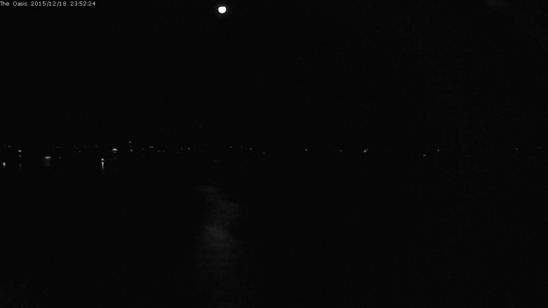 Lake Travis webcam, December 18, 2015 11:00 PM CT