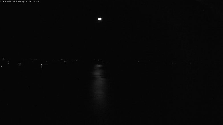 Lake Travis webcam, December 18, 2015 11:20 PM CT