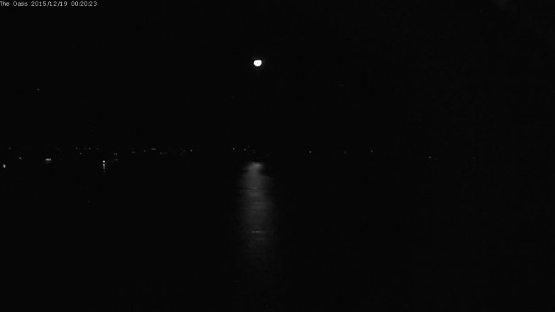 Lake Travis webcam, December 18, 2015 11:25 PM CT