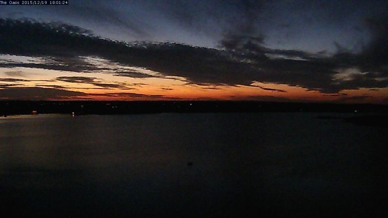 Lake Travis webcam, December 19, 2015 5:10 PM CT
