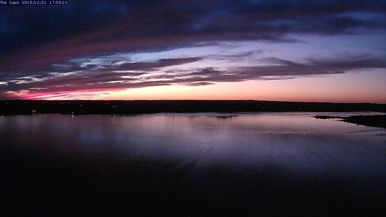 Lake Travis webcam, December 21, 2015 5:05 PM CT