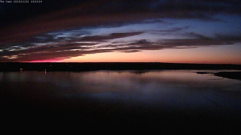 Lake Travis webcam, December 21, 2015 5:10 PM CT