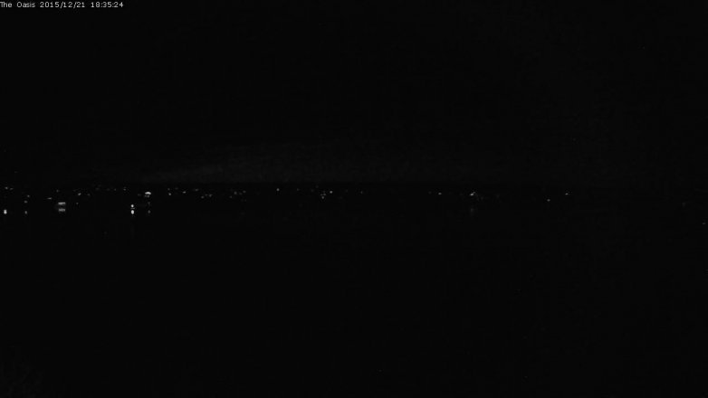 Lake Travis webcam, December 21, 2015 5:40 PM CT