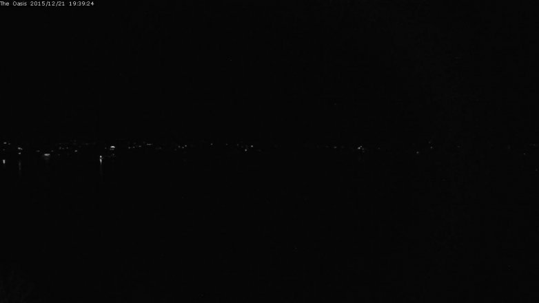 Lake Travis webcam, December 21, 2015 6:45 PM CT
